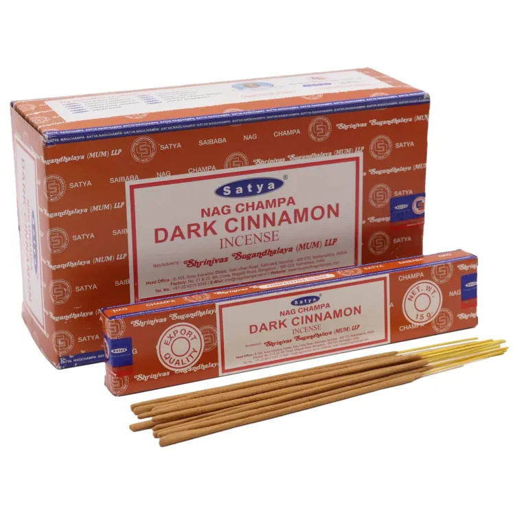 Satya - Dark Cinammon Røgelse 15g