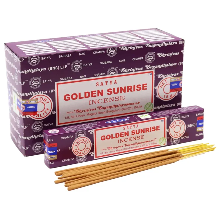 Satya - Golden Sunrise Røgelse 15g