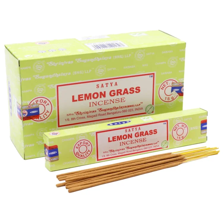 Satya - Lemongrass Røgelse 15g