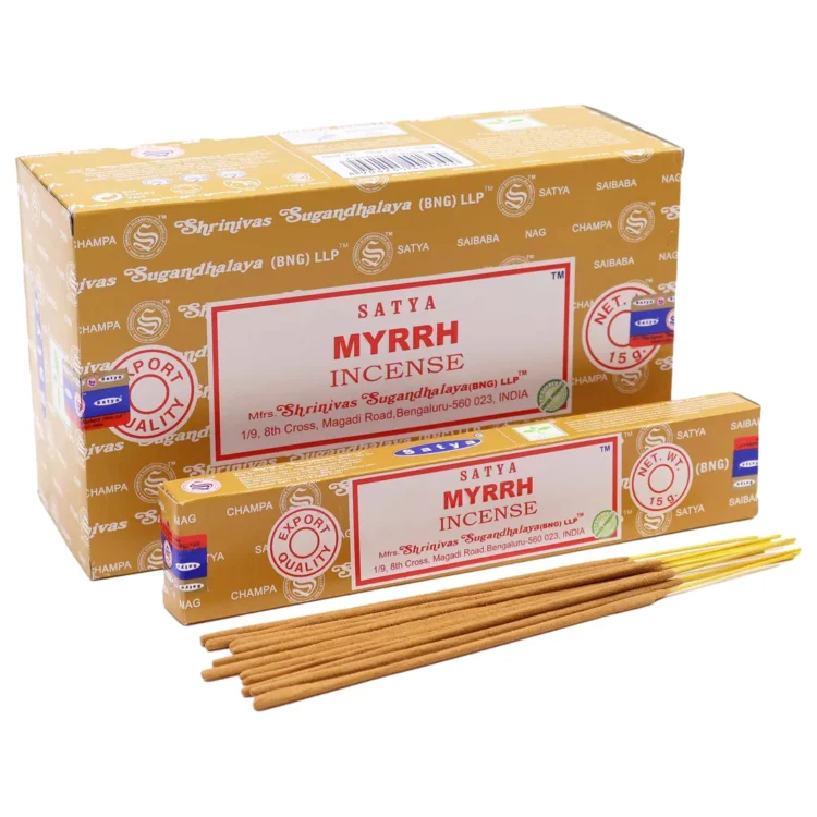 Satya - Myrrh Røgelse 15g