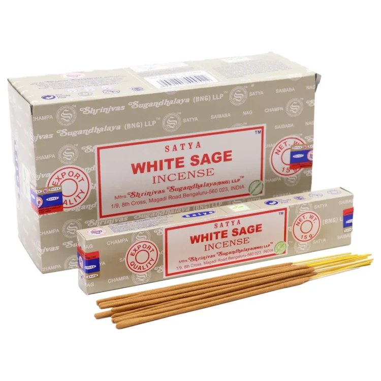 Satya - White Sage Røgelse 15g