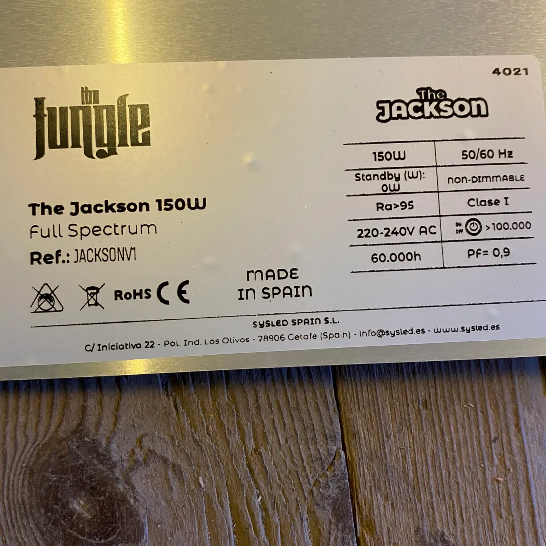 The Jackson 150W Full Spectrum LED (Udgået)
