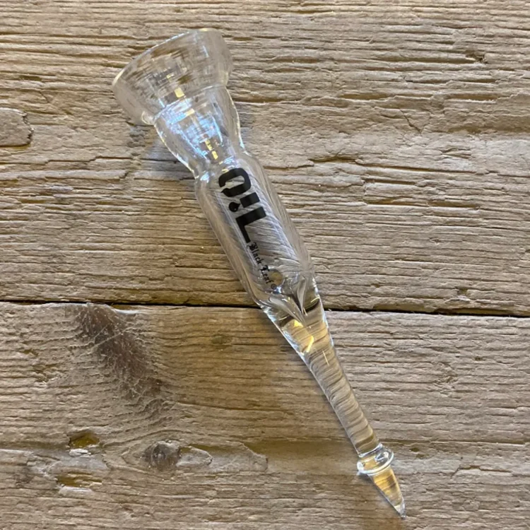 Black Leaf Glas Dab Tool m. Carb Cap (Udgået)