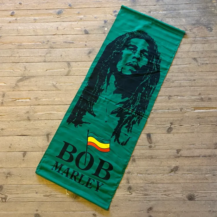 Bob Marley Banner Green 43x120 (Udgået)