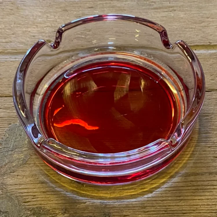 Champ Glas Askebæger Rød Ø110 (Udgået)