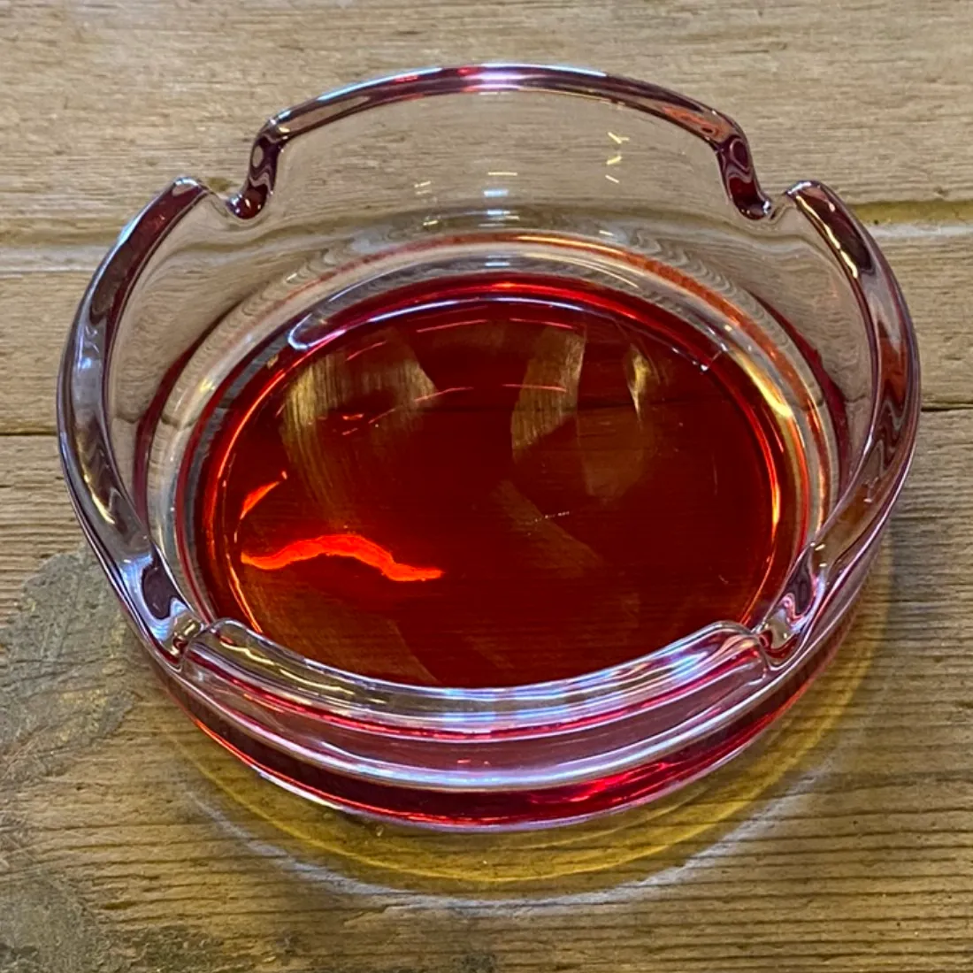 Champ Glas Askebæger Rød Ø110 (Udgået)