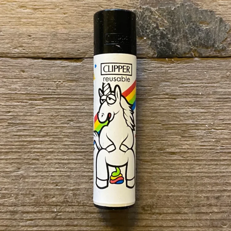 Clipper Lighter Shitting Unicorn (NY)