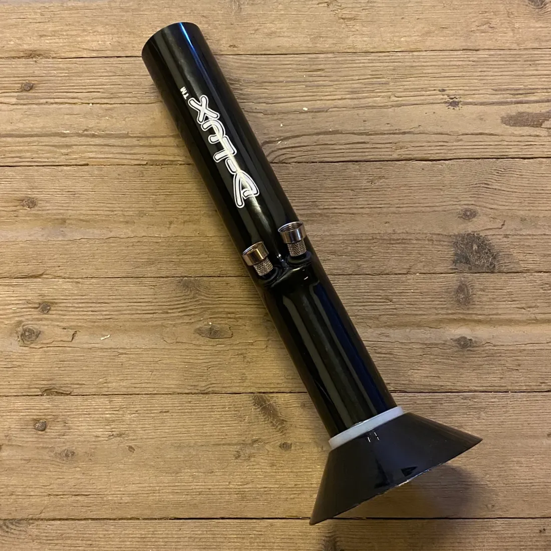 D-Lux Akryl Bong m. Dobbelt Hoved 36 cm (Udgået)