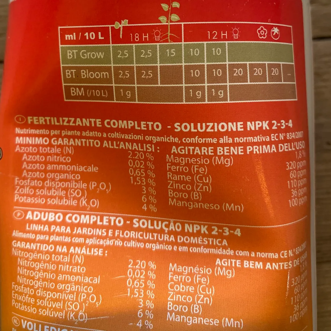 General Hydroponics BioThrive Bloom 1L (Udgået)