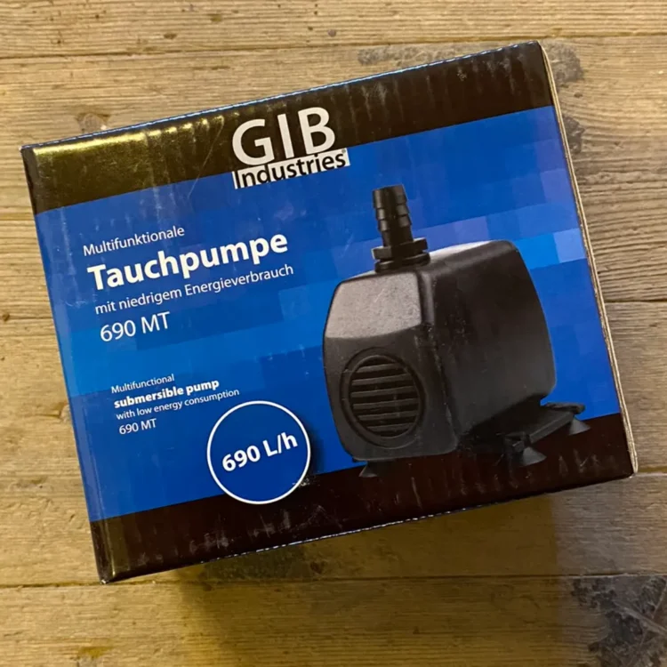 GIB 690MT Cirkulations- og Vandpumpe (Udgået)