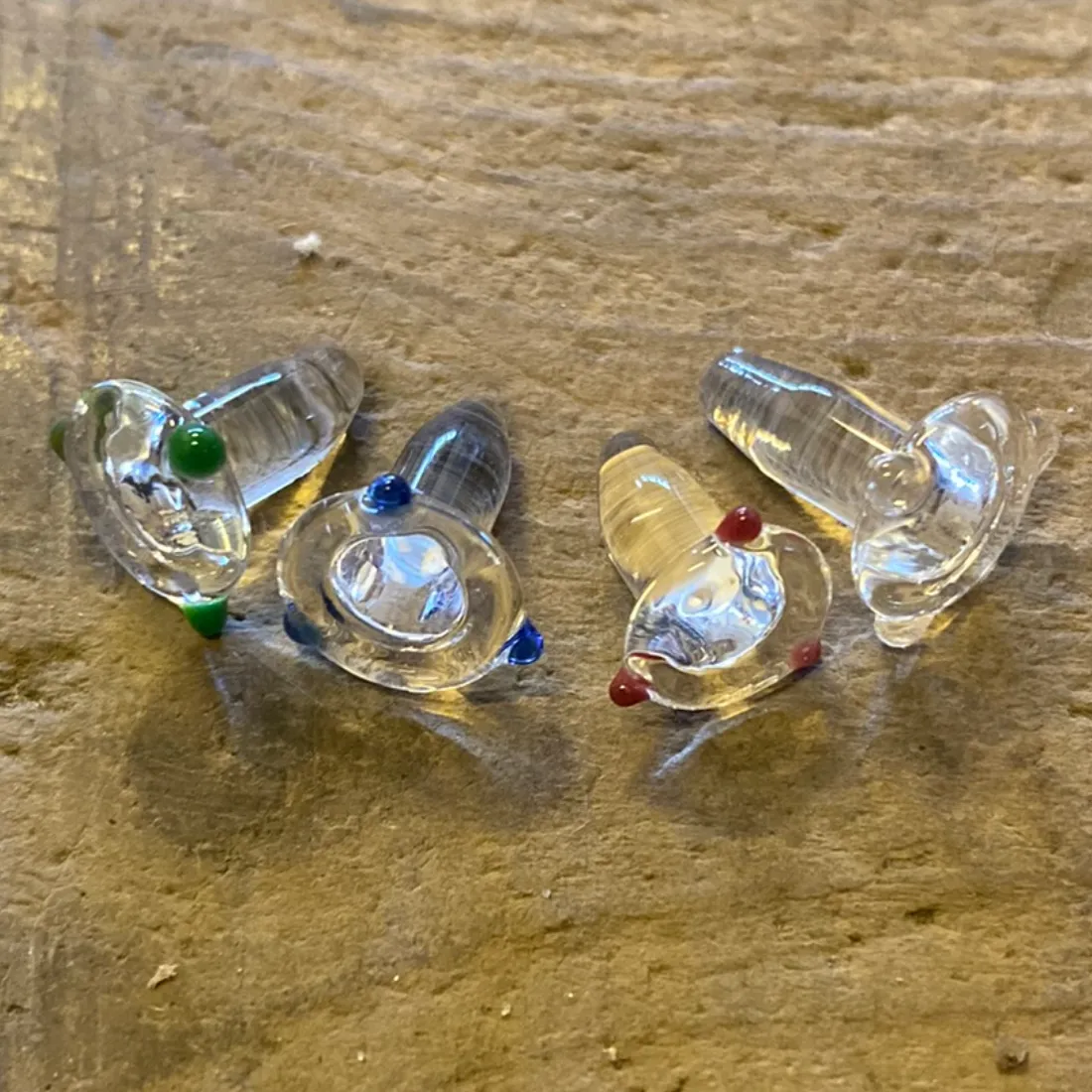 Glas Rist til Bonghoved (Tilfældig Farve)