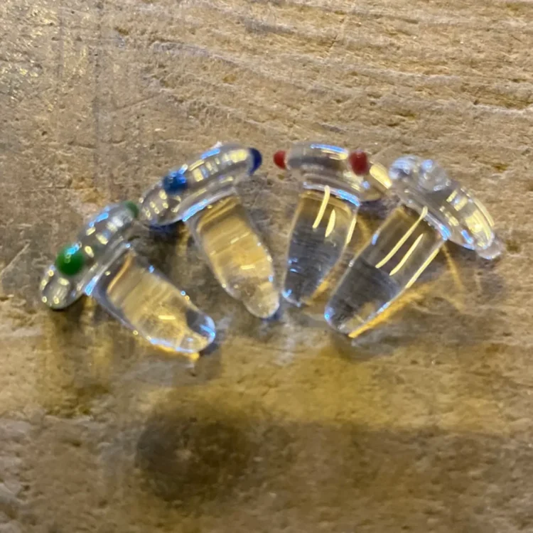 Glas Rist til Bonghoved (Tilfældig Farve)