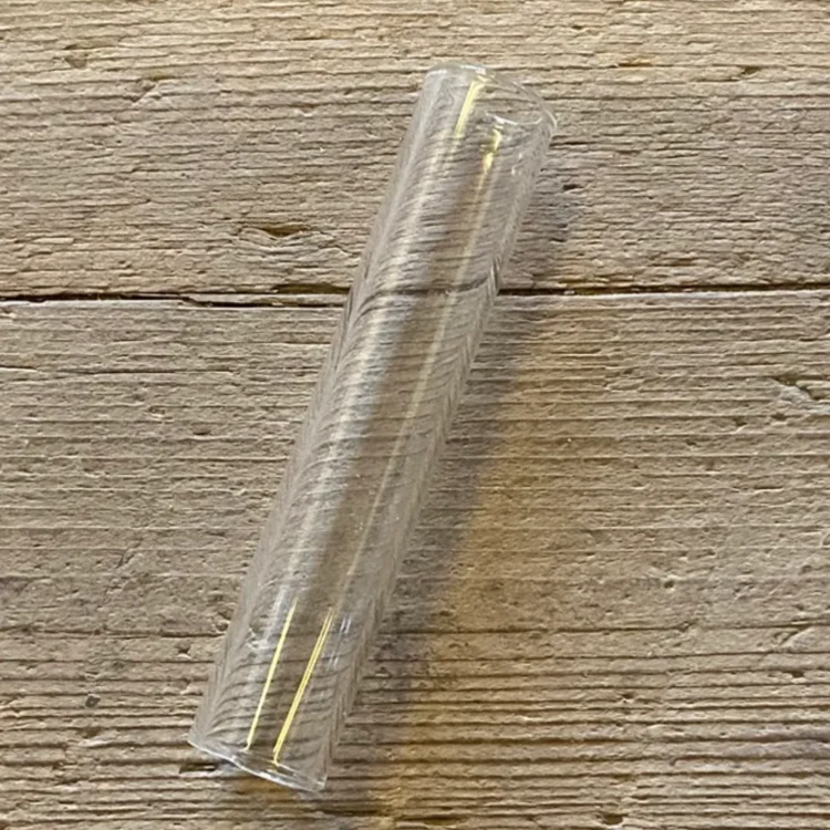 Lige Glasrør/Slamrør 10 cm Ø20 (Udgået)