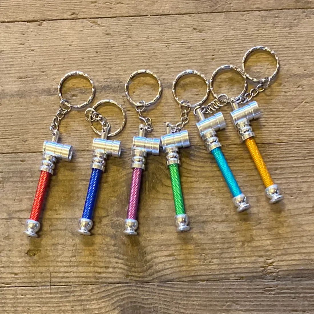 Nøgle Vedhæng Metal Pibe 7 cm (Udgået)