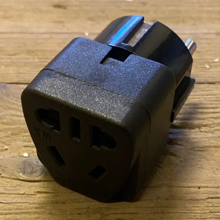 Rejseadapter Danmark til Kina/Australien/US (Udgået)