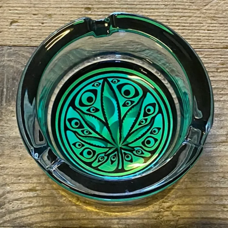 Trippy Leave Glas Askebæger Ø85 (Udgået)
