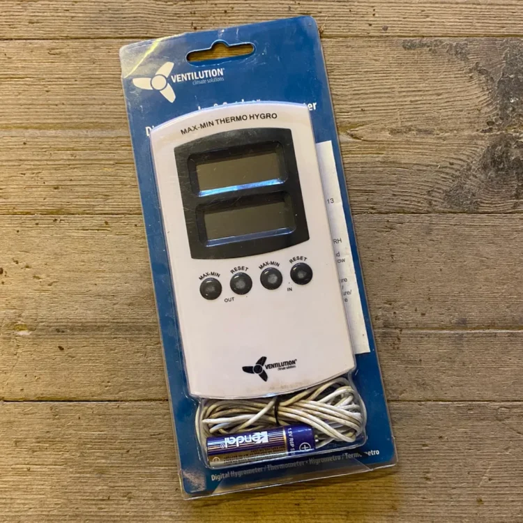 Ventilution Inden- & Udendørs Termometer (Udgået)