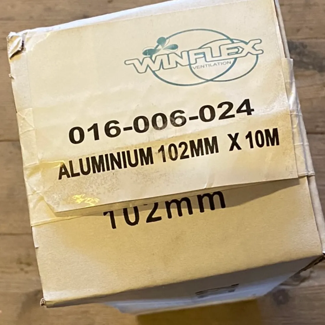 WinFlex Alu Flexrør 102 mm x 10 m (Udgået)