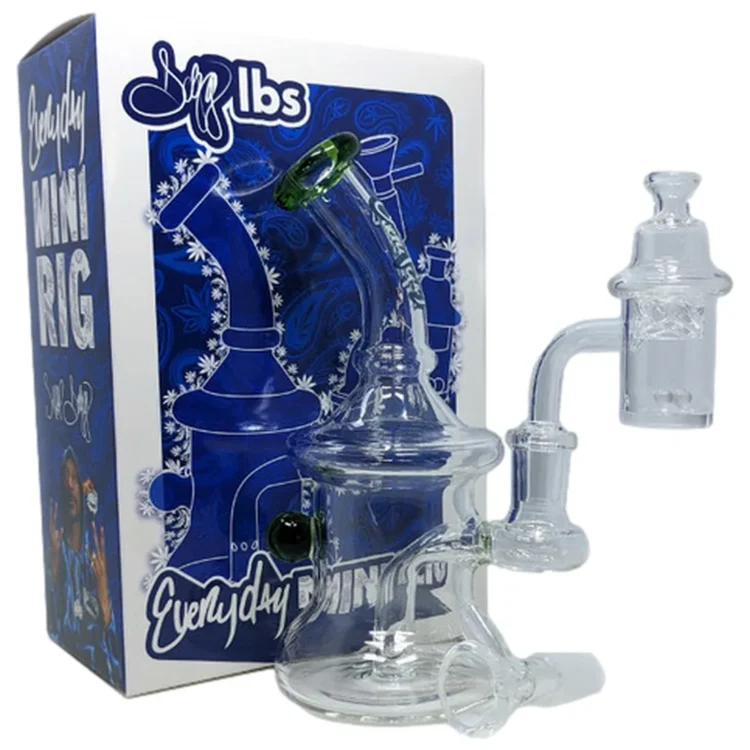 Dogg Lbs - Everyday Mini Rig Hydrant Water Pipe Green 17 cm