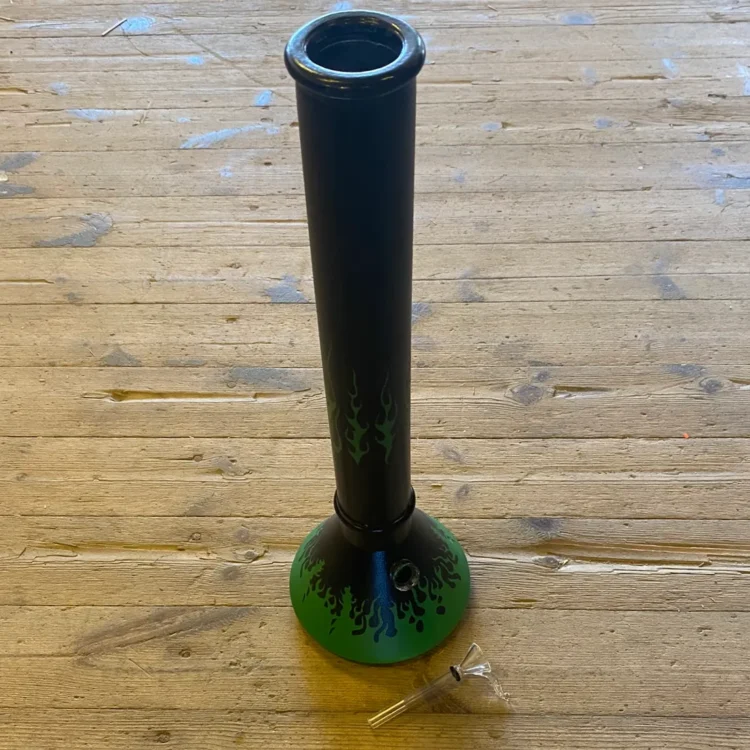 Flames Glass Beaker Bong 47 cm (Udgået)