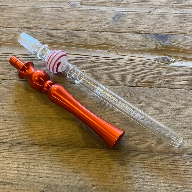 Kaya Sisha Lolly Sucker Komplet m. Rødt Håndtag (Udgået)