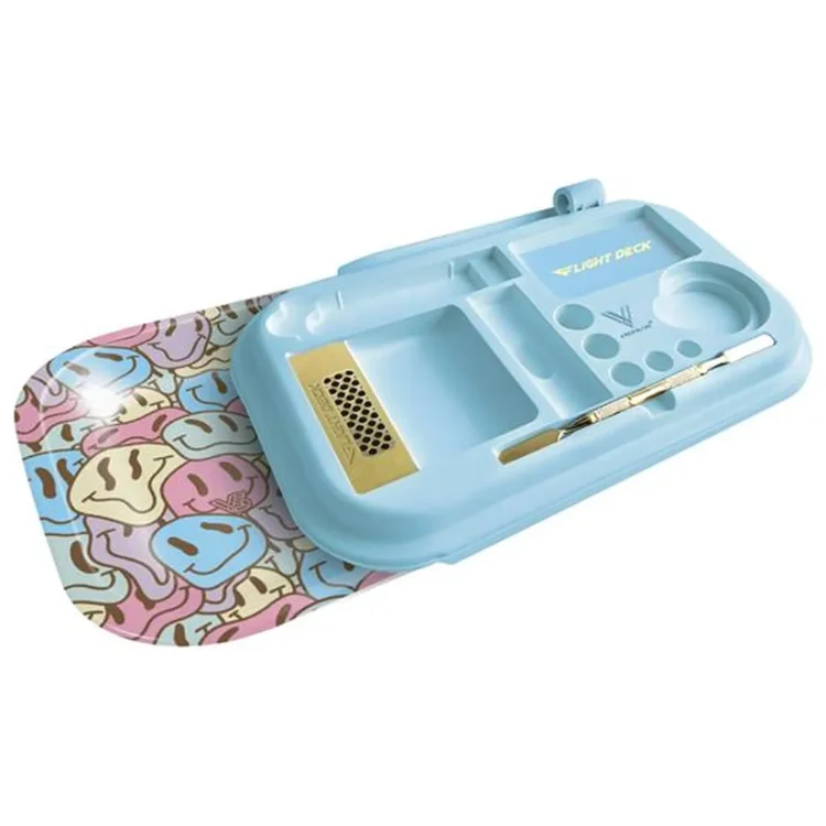 Syndicate - Flightdeck All-In-One Blue Rolling Tray