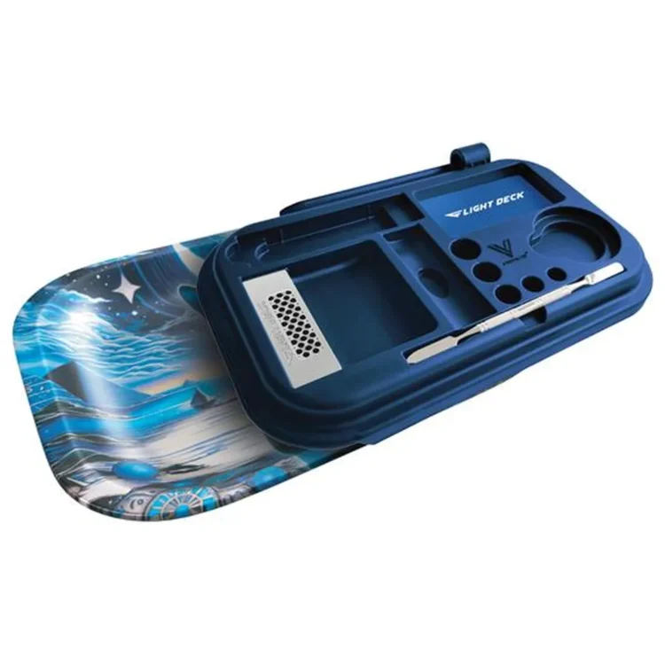 Syndicate - Flightdeck All-In-One Dark Blue Rolling Tray
