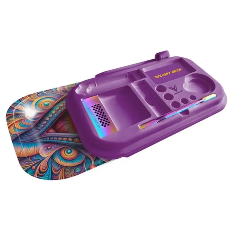 Syndicate - Flightdeck All-In-One Light Purple Rolling Tray