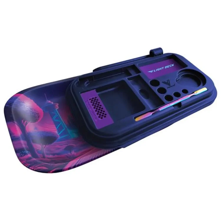 Syndicate - Flightdeck All-In-One Purple Rolling Tray