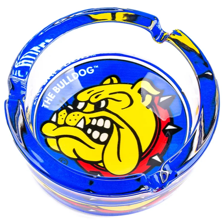 The Bulldog - Glass Ashtray