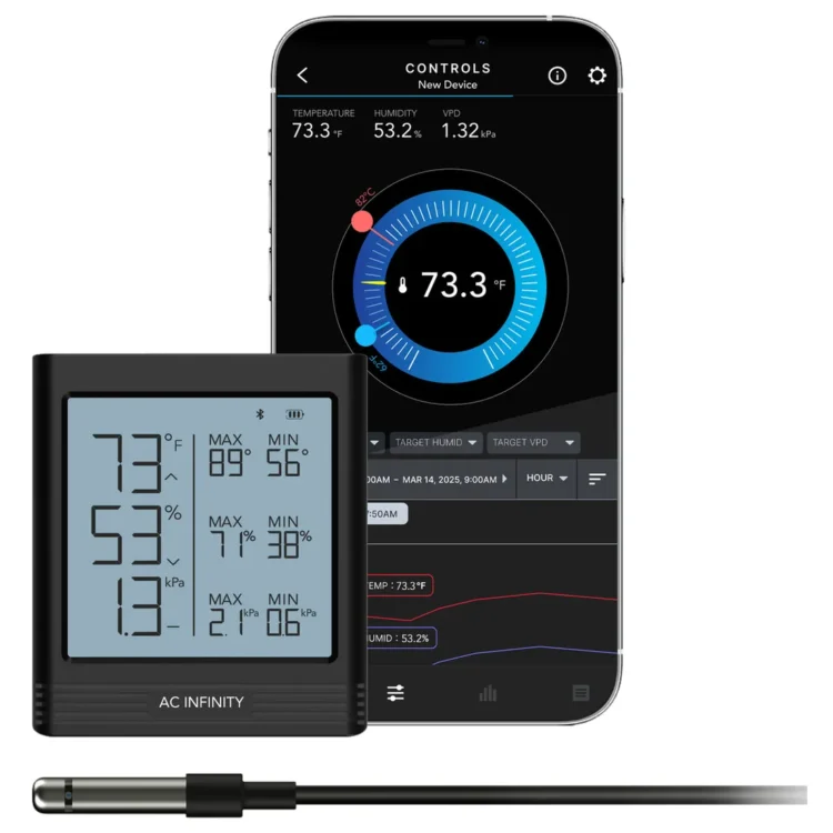 AC Infinity - CLOUDCOM B1 Smart Thermohygrometer