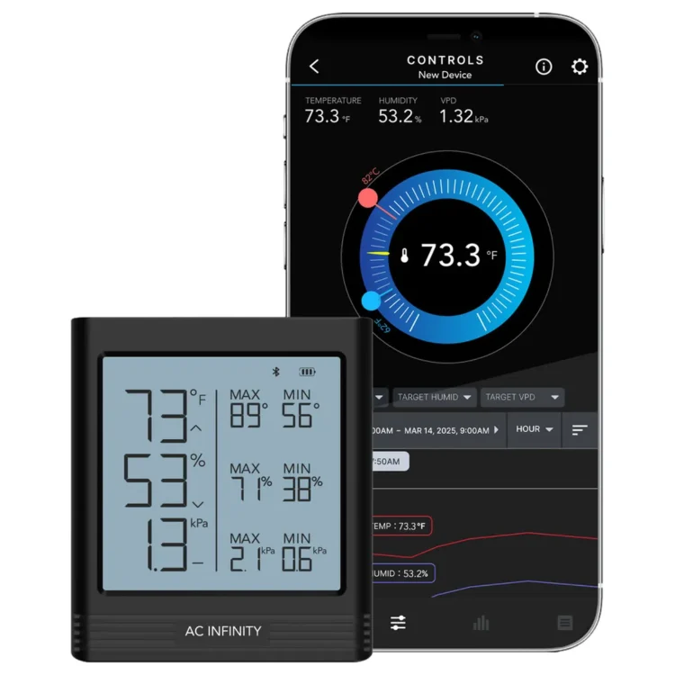 AC Infinity - CLOUDCOM B2 Smart Thermohygrometer