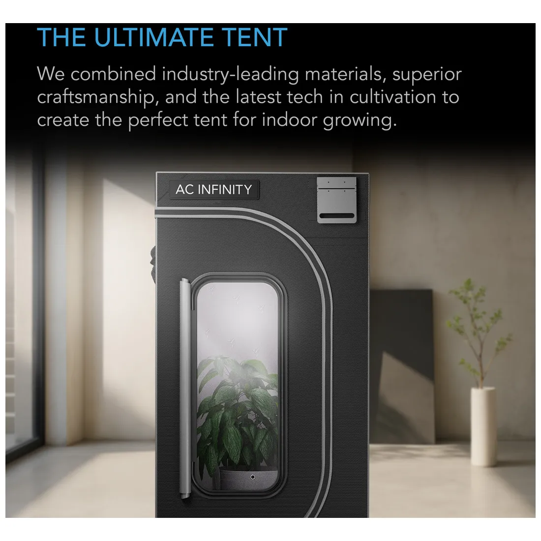 AC Infinity - CLOUDLAB 642 Advance Grow Tent (120x60x180) - Billede 3