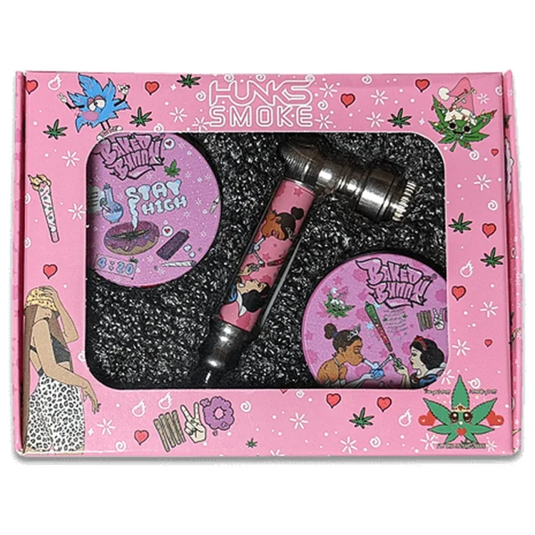 Baked Bunny - Pink Pibe & Grinder Kit