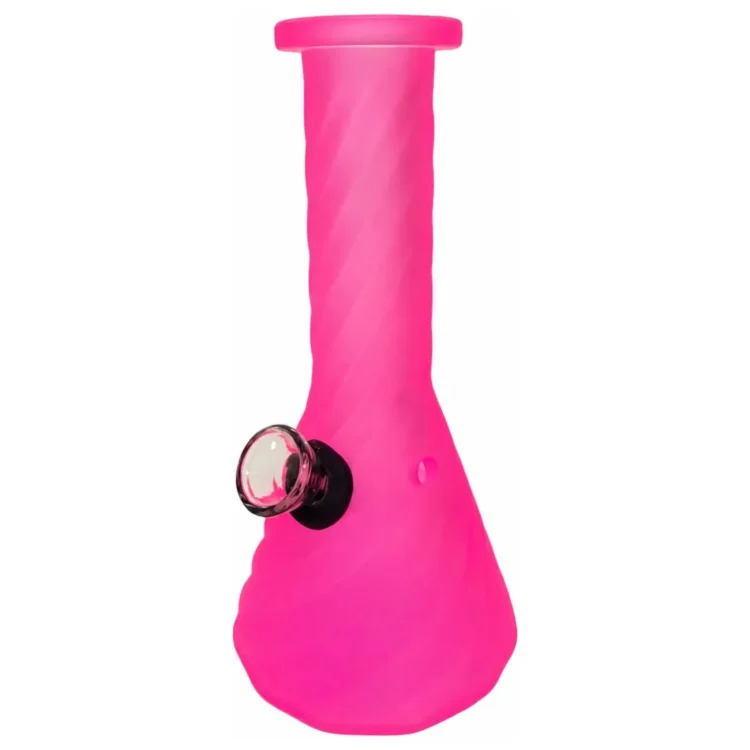Best Buds - Spiral Bong Pink Mini 15 cm