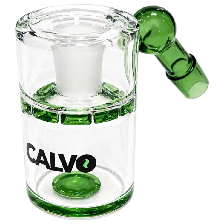 Calvo - Dry Ash Catcher 45° Green 14,5 mm