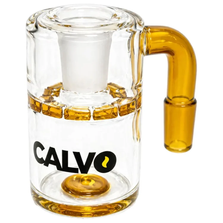 Calvo - Dry Ash Catcher 90° Yellow 14,5 mm