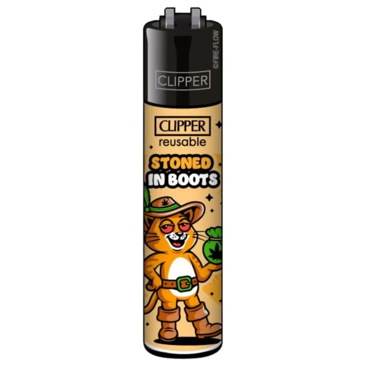 Clipper Lighter - Stoned In Boots