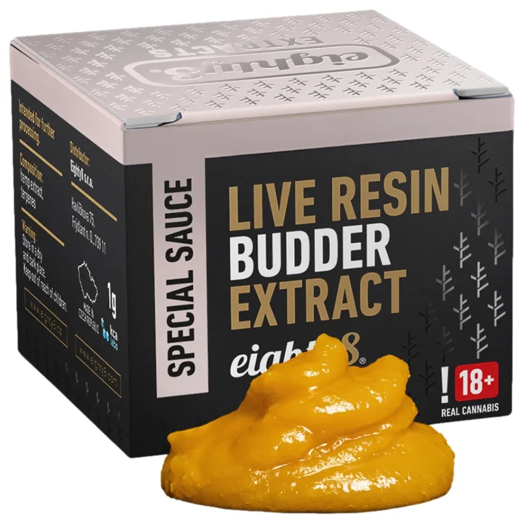 Eighty8 - Budder Live Resin Extract 78% CBD