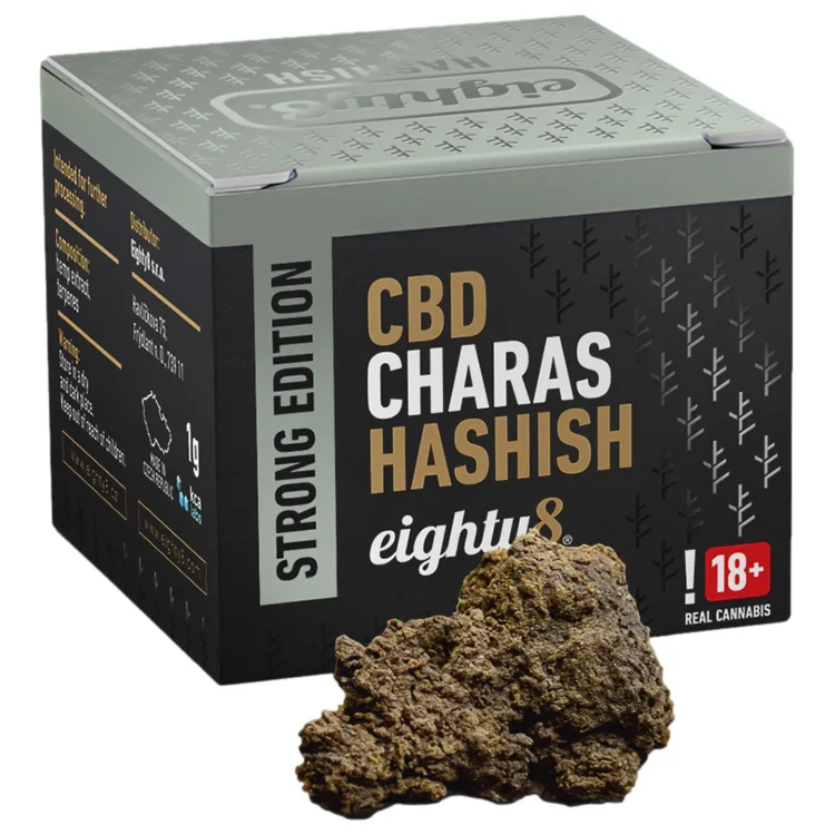 Eighty8 - Charas Hashish 27% CBD