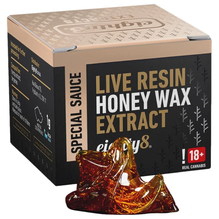 Eighty8 - Honey Wax Live Resin Extract 49% CBD