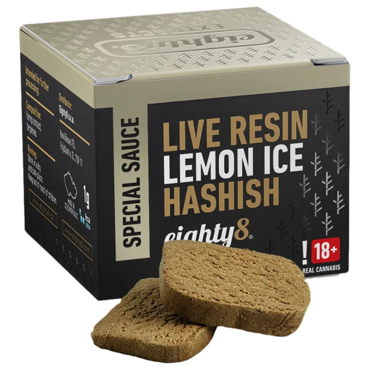 Eighty8 - Lemon Ice Hashish 26% CBD