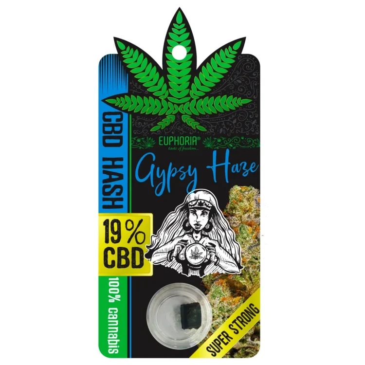 Euphoria - Gypsy Haze Hash 19% CBD