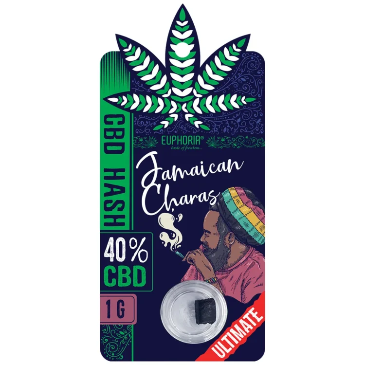 Euphoria - Jamaican Charas 40% CBD