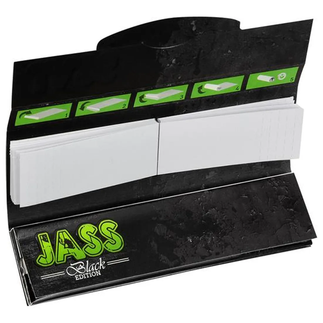 JASS - Black Edition King Size Slim /m Filtertips - Billede 2