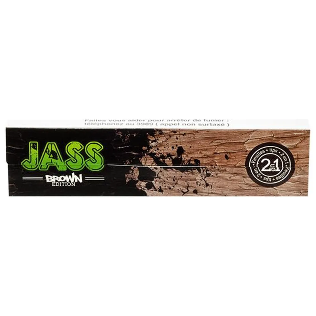 JASS – Brown King Size Slim /m Filtertips