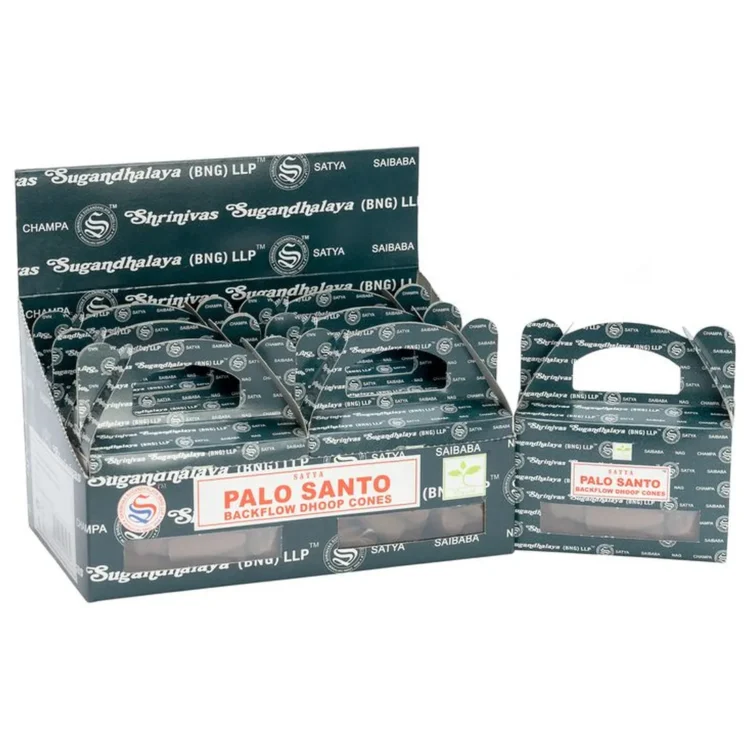 Satya - Palo Santo Backflow Dhoop Cones 40 stk