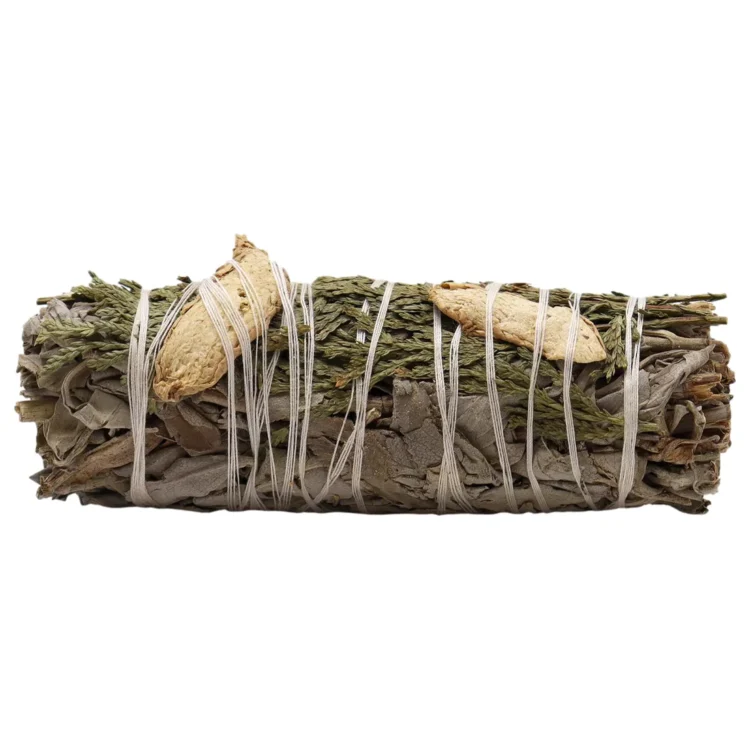 Smudge Stick - Ginger, Cedar & White Sage 10 cm
