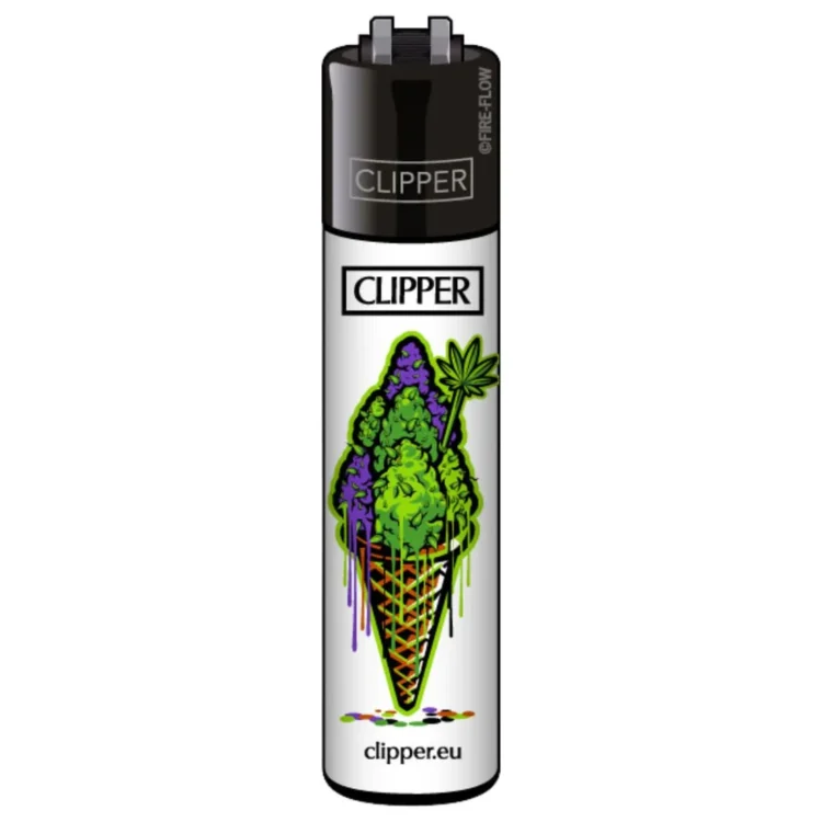 Clipper Lighter - Budz Ice Waffle