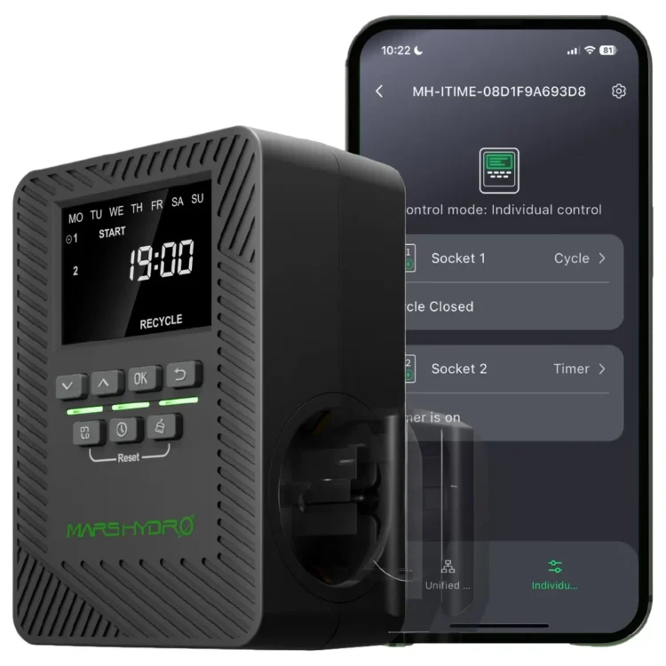 Mars Hydro - iTime 2-in-1 Smart Timer
